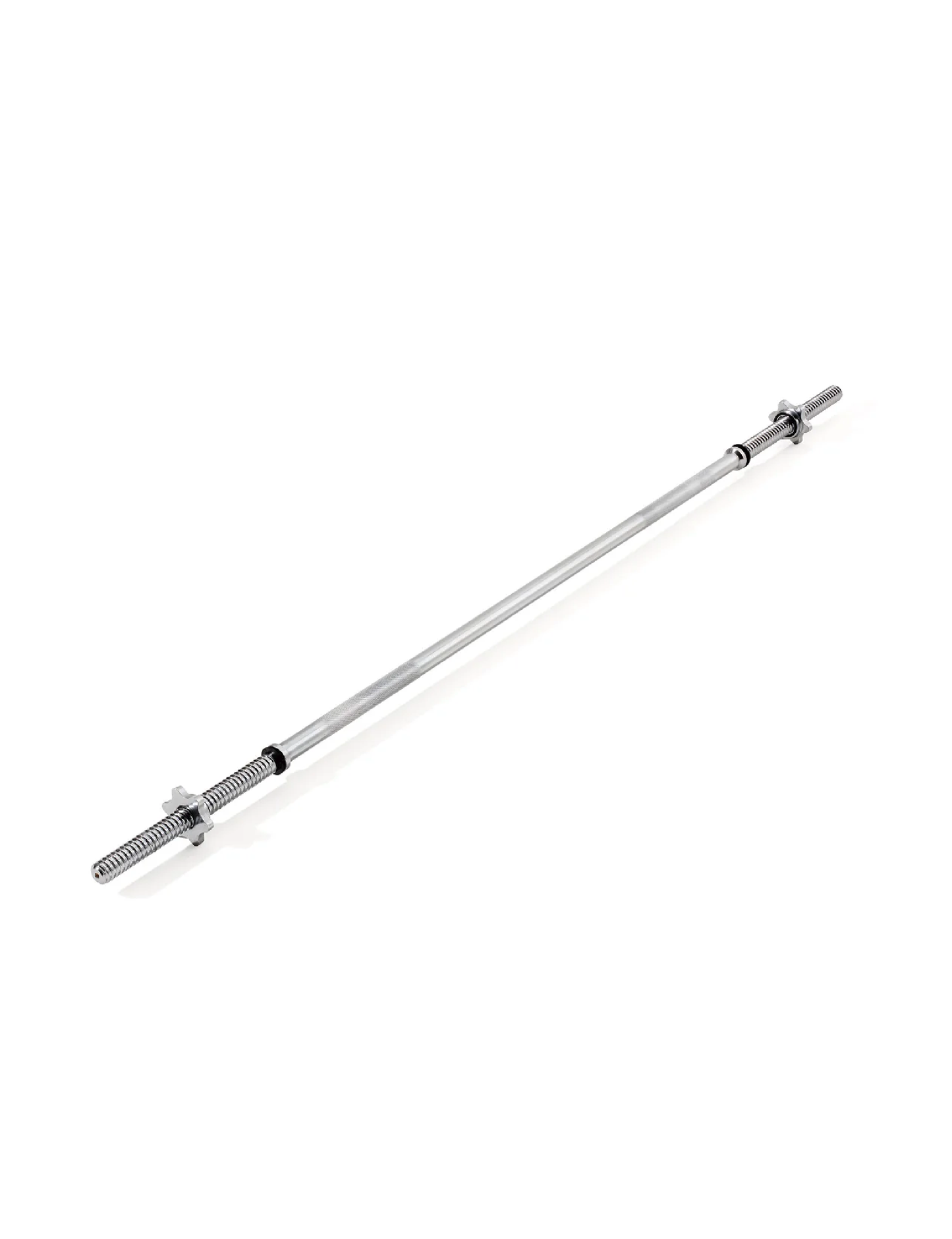 York Fitness 5ft Standard 1" Spinlock Bar with Collars