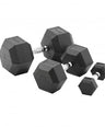 York A Frame Dumbbell Rack and Weights