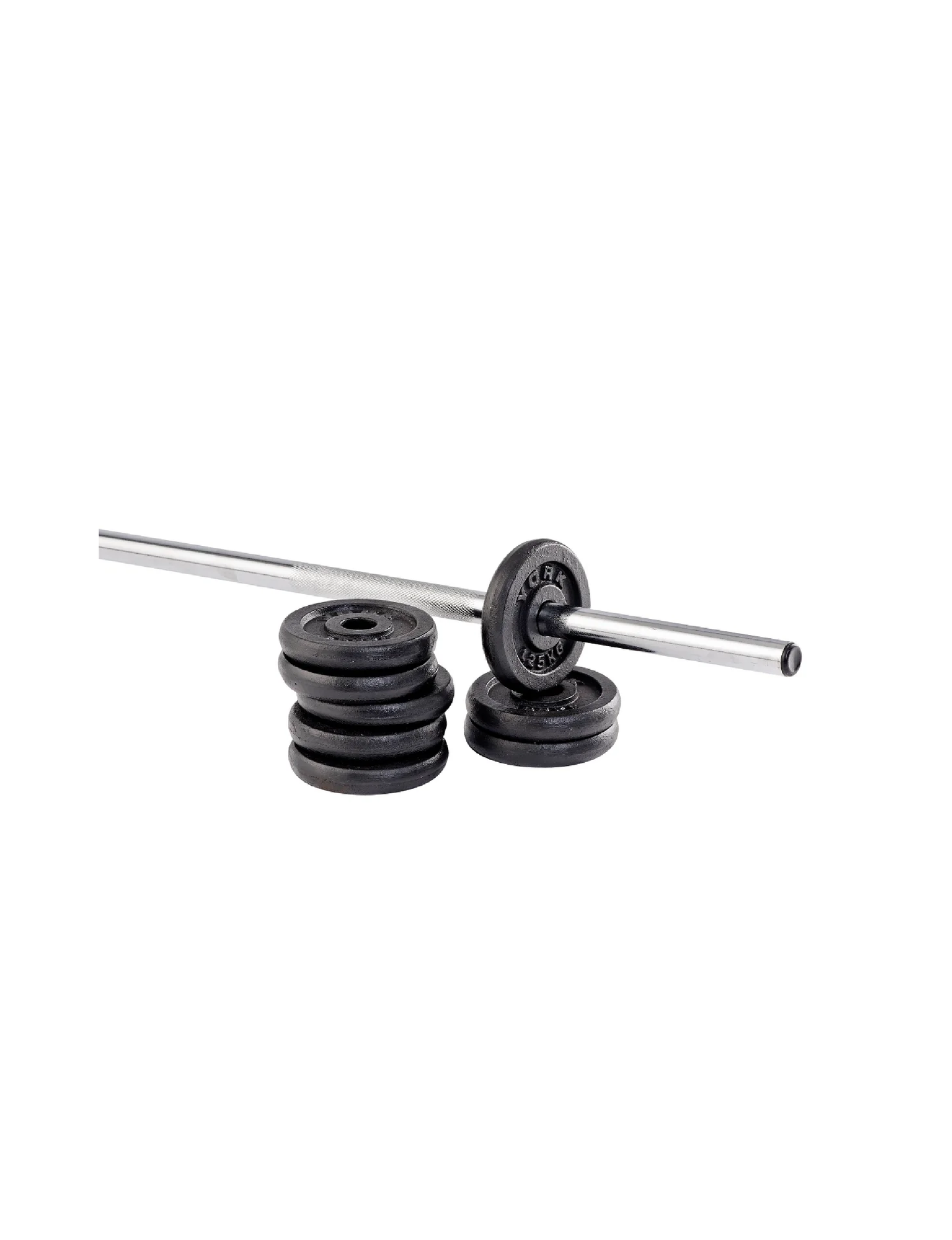 York Fitness Standard 1" Cast Iron Weight Plates