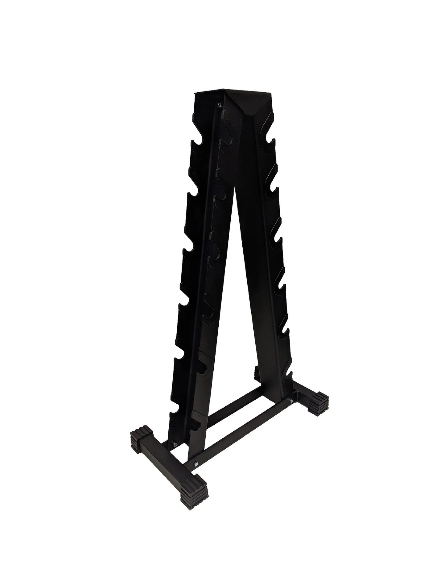 York A Frame Dumbbell Rack and Weights